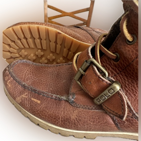 Vintage Polo Ralph Lauren Radbourne Ranger boots. Men’s size 9 - Picture 6 of 8